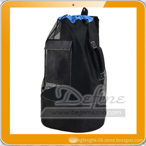 custom logo mesh Sack gear backpack for diving